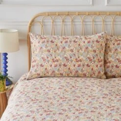 Hannah Retro Ditsy 100% Cotton Duvet Cover And Pillowcase Set -Dunelm Shop 30930156 alt03