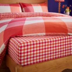 Sophie Robinson Mini Picnic Plaid 100% Cotton Fitted Sheet 12 Sophie Robinson Mini Picnic Plaid 100% Cotton Fitted Sheet -Dunelm Shop 30930259