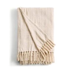 Cotton Check Throw 7 Cotton Check Throw -Dunelm Shop 30930327 alt02