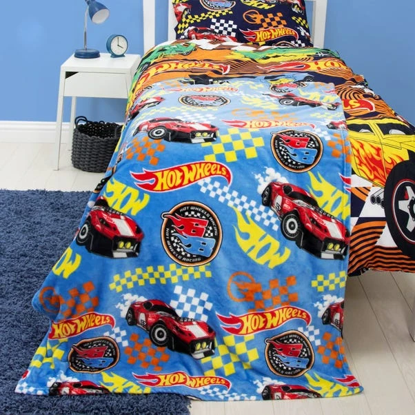 Hot Wheels Flame Fleece Blanket 3 Hot Wheels Flame Fleece Blanket