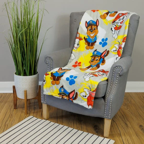 Paw Patrol Splodge Fleece Blanket 4 Paw Patrol Splodge Fleece Blanket - Image 2