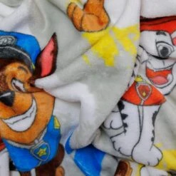 Paw Patrol Splodge Fleece Blanket 10 Paw Patrol Splodge Fleece Blanket -Dunelm Shop 30931101 alt03