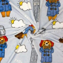Paddington Skyline Fleece Blanket 9 Paddington Skyline Fleece Blanket -Dunelm Shop 30931109 alt02