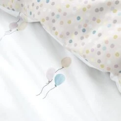 Bianca Balloons 100% Cotton Brushed Duvet Cover And Pillowcase Set -Dunelm Shop 30932001 alt05