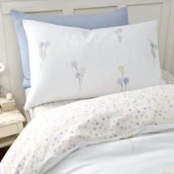 Bianca Balloons 100% Cotton Brushed Duvet Cover And Pillowcase Set -Dunelm Shop 30932025 alt01