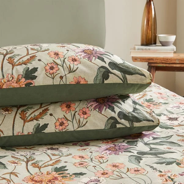 Wylder Nature Wallflower Reversible Duvet Cover And Pillowcase Set 13 Wylder Nature Wallflower Reversible Duvet Cover And Pillowcase Set - Image 11