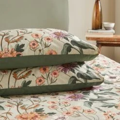 Wylder Nature Wallflower Reversible Duvet Cover And Pillowcase Set 24 Wylder Nature Wallflower Reversible Duvet Cover And Pillowcase Set -Dunelm Shop 30933072 alt02