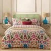 Furn Curious Lotus Reversible Duvet Cover And Pillowcase Set 2 Furn Curious Lotus Reversible Duvet Cover And Pillowcase Set -Dunelm Shop 30933160