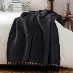 Yard Candar Cosy Woven Tassel Throw -Dunelm Shop 30933303