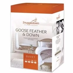 Snuggledown Hotel Goose Feather And Down 13.5 Tog Winter Duvet -Dunelm Shop 30934416 alt01