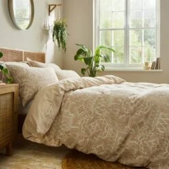 Medina Jacquard Cotton Duvet Cover & Pillowcase Set -Dunelm Shop 30934659 alt04