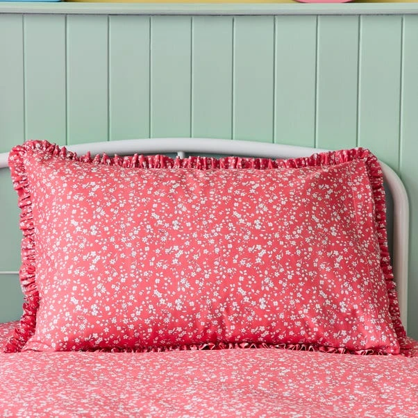 Ditsy Frill Reversible Duvet Cover And Pillowcase Set 16 Ditsy Frill Reversible Duvet Cover And Pillowcase Set - Image 14