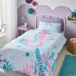 Magical Mermaid Reversible Duvet Cover And Pillowcase Set -Dunelm Shop 30937718