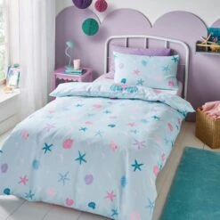 Magical Mermaid Reversible Duvet Cover And Pillowcase Set -Dunelm Shop 30937718 alt02