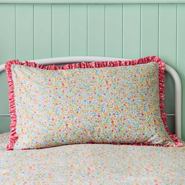 Ditsy Frill Reversible Duvet Cover And Pillowcase Set 9 Ditsy Frill Reversible Duvet Cover And Pillowcase Set - Image 7