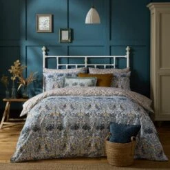 William Morris Brother Rabbit 100% Cotton Duvet Cover And Pillowcase Set 30 William Morris Brother Rabbit 100% Cotton Duvet Cover And Pillowcase Set -Dunelm Shop 30939017