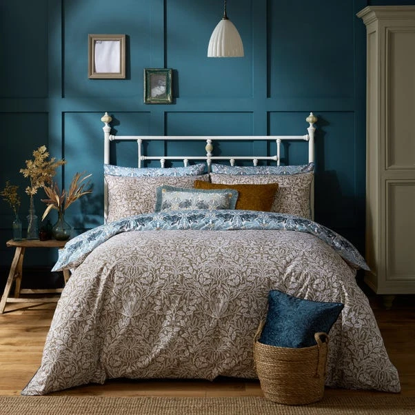 William Morris Brother Rabbit 100% Cotton Duvet Cover And Pillowcase Set 13 William Morris Brother Rabbit 100% Cotton Duvet Cover And Pillowcase Set - Image 11