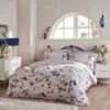 Holly Willoughby Exotic Blossom 100% Cotton Duvet Cover And Pillowcase Set
