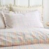 Mila Gingham Standard Pillowcase Pair -Dunelm Shop 30942914