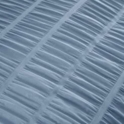 Catherine Lansfield Seersucker Duvet Cover And Pillowcase Set -Dunelm Shop 30942934 alt02