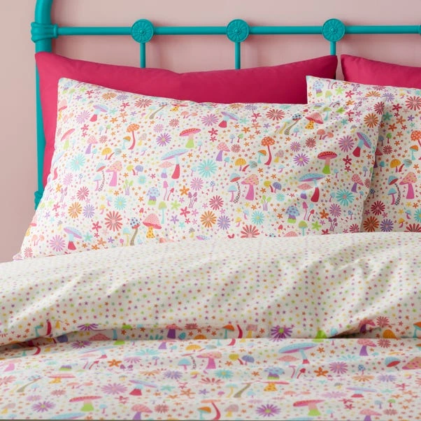 Zingy Mushroom Reversible Duvet Cover And Pillowcase Set 9 Zingy Mushroom Reversible Duvet Cover And Pillowcase Set - Image 7