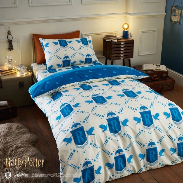 Harry Potter Ravenclaw Reversible Duvet Cover And Pillowcase Set 9 Harry Potter Ravenclaw Reversible Duvet Cover And Pillowcase Set - Image 7
