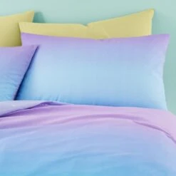 Bright Rainbow Ombre Reversible Duvet Cover And Pillowcase Set -Dunelm Shop 30945436 alt01