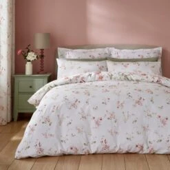 Nola Floral Duvet Cover And Pillowcase Set 40 Nola Floral Duvet Cover And Pillowcase Set -Dunelm Shop 30948917 alt02