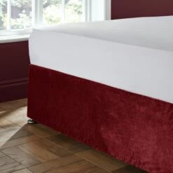 Catherine Lansfield Kingsley Matte Velvet Divan Base Bed Wrap 27 Catherine Lansfield Kingsley Matte Velvet Divan Base Bed Wrap -Dunelm Shop 30956831