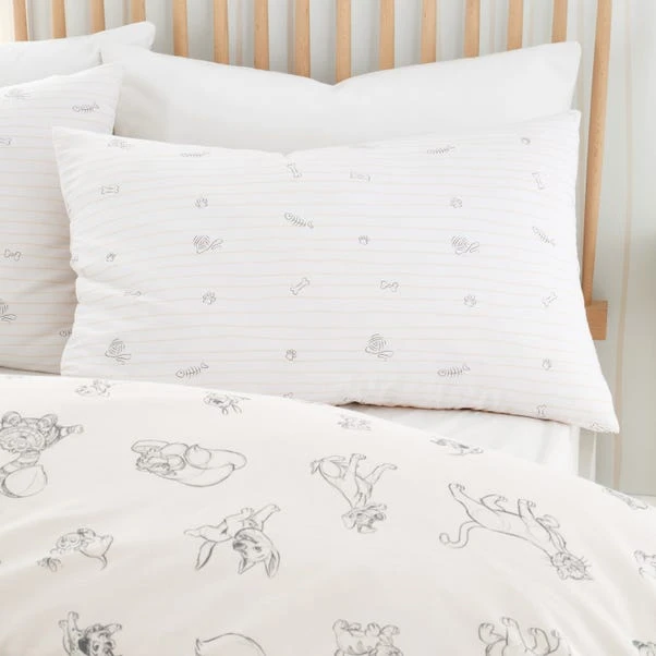 Disney Cats & Dogs 100% Cotton Reversible Duvet Cover And Pillowcase Set 6 Disney Cats & Dogs 100% Cotton Reversible Duvet Cover And Pillowcase Set - Image 4