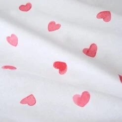 Red Hearts 100% Cotton Duvet Cover And Pillowcase Set 12 Red Hearts 100% Cotton Duvet Cover And Pillowcase Set -Dunelm Shop 30957245 alt04