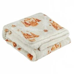 Gretel Sherpa Throw 130cm X 150cm -Dunelm Shop 30959046 alt03