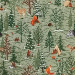 Lodge Wood 100% Cotton Duvet Cover And Pillowcase Set 24 Lodge Wood 100% Cotton Duvet Cover And Pillowcase Set -Dunelm Shop 30959091 alt04