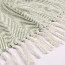 Jenson Herringbone Throw 235cm X 235cm -Dunelm Shop 30959629 alt03