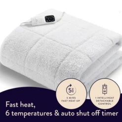 Intelliheat Remote Control Blanket 10 Intelliheat Remote Control Blanket -Dunelm Shop 30960709 alt02