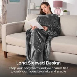 Heated Wearable Blanket Throw -Dunelm Shop 30960734 alt04