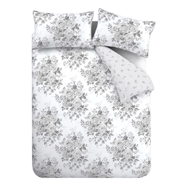 Catherine Lansfield Elinda Floral Duvet Cover And Pillowcase Set 22 Catherine Lansfield Elinda Floral Duvet Cover And Pillowcase Set - Image 20