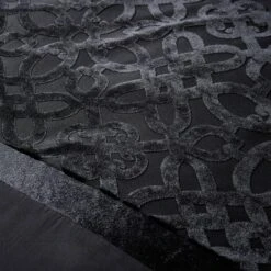 Catherine Lansfield Lattice Cut Velvet Duvet Cover And Pillowcase Set -Dunelm Shop 30962903 alt04