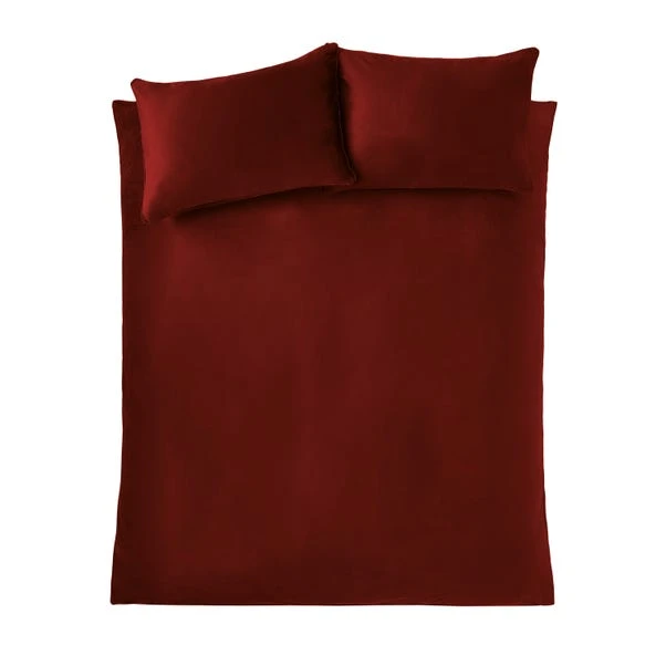 Catherine Lansfield Kingsley Soft Matt Velvet Duvet Cover And Pillowcase Set 21 Catherine Lansfield Kingsley Soft Matt Velvet Duvet Cover And Pillowcase Set - Image 19