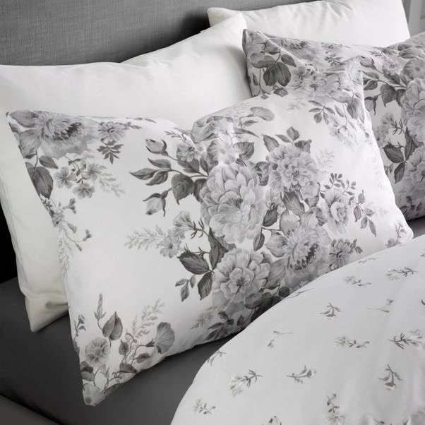 Catherine Lansfield Elinda Floral Duvet Cover And Pillowcase Set 11 Catherine Lansfield Elinda Floral Duvet Cover And Pillowcase Set - Image 9