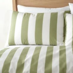 Catherine Lansfield Cove Stripe Duvet Cover And Pillowcase Set -Dunelm Shop 30963030 alt01