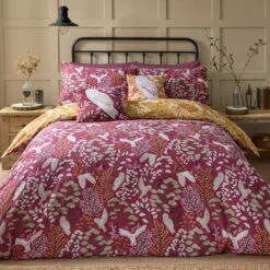 Enchanted 100% Cotton Duvet Cover & Pillowcase Set -Dunelm Shop 30964175 alt02