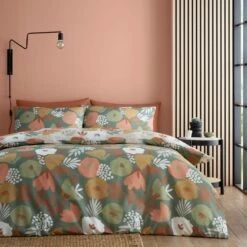 Yasmin Polycotton Duvet Cover & Pillowcase Set -Dunelm Shop 30964182