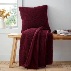 So Soft Velvet Boucle Throw 130cm X 170cm 33 So Soft Velvet Boucle Throw 130cm X 170cm -Dunelm Shop 30966070 alt07