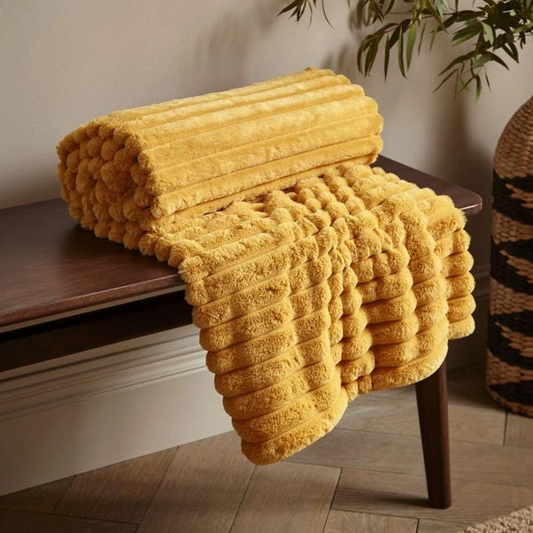 Cosy Ribbed Throw 130cm X 170cm 15 Cosy Ribbed Throw 130cm X 170cm - Image 13