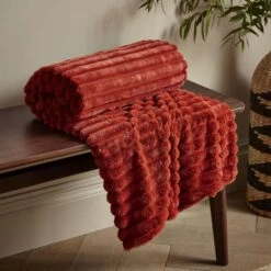 Cosy Ribbed Throw 130cm X 170cm 28 Cosy Ribbed Throw 130cm X 170cm -Dunelm Shop 30966083