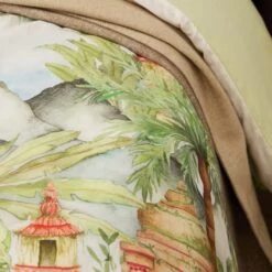 Riviera Eden Ruins 100% Cotton Duvet Cover And Pillowcase Set -Dunelm Shop 30972764 alt04