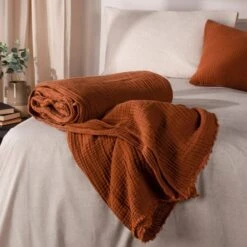 Lark Cotton Throw -Dunelm Shop 30974317