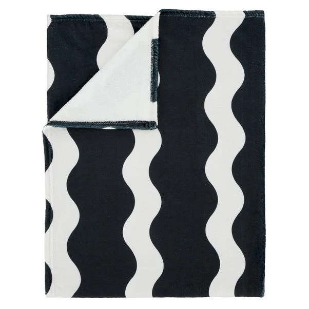 Sassy B Waves Monochrome Throw 200cm X 240cm 7 Sassy B Waves Monochrome Throw 200cm X 240cm - Image 5
