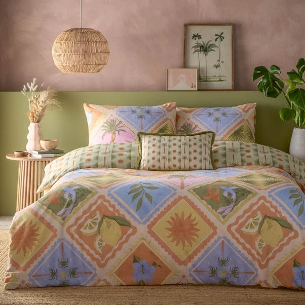 Tropicala Polycotton Duvet Cover & Pillowcase Set 6 Tropicala Polycotton Duvet Cover & Pillowcase Set - Image 4
